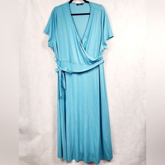 Lily by Firmiana Wrap Maxi Dress - Picture 1 of 4